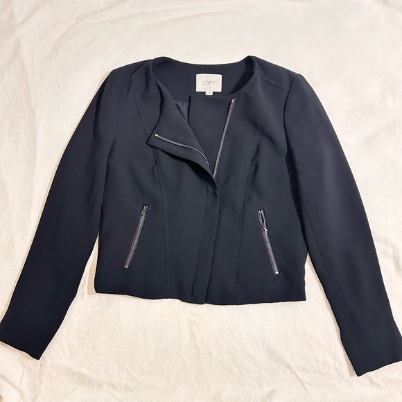 LOFT Black Women's Jacket - Picture 1 of 6